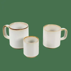 CASA MINERAL MARBLE Taza Con Asa 20 CL Blanco> Tacitas