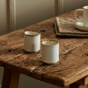 CASA MINERAL MARBLE Taza De Espresso 10 CL Blanco> Tacitas