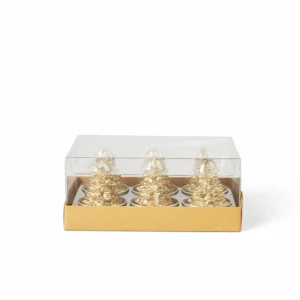 CASA MINNY Tarjetero Dorado> Identificadores De Mesa