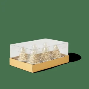 CASA MINNY Velas De Té Dorado> Velas