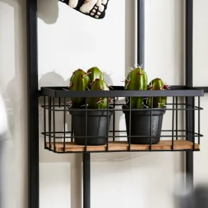 CASA MODULAR Cesta Negro> Decoracion De Pared