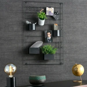 CASA MODULAR Estantería Negro> Decoracion De Pared | Estanterías