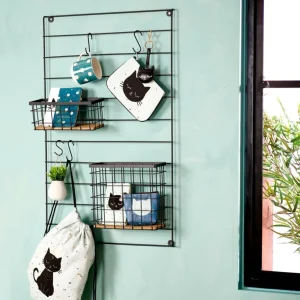 CASA MODULAR Estantería Negro> Decoracion De Pared | Estanterías