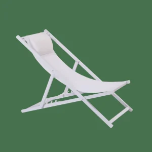 CASA MONTEREY Silla Plegable Blanco> Hamacas De Playa