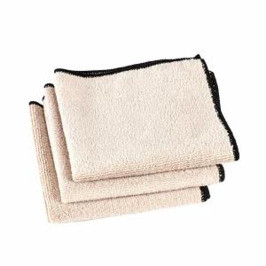 CASA MULTI Paño De Microfibra Juego De 3 Caqui> Panos De Cocina