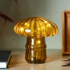CASA MUSHRO Lámpara Decorativa Amarillo> Otoño | Lamparas De Mesa