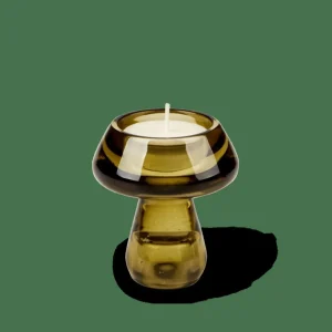 CASA MUSHROOM Portavelas Verde> Soprortes Para Velitas | Otoño