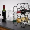 CASA NAU Botellero Para 9 Botellas Negro> Accesorios Vino