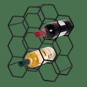 CASA NAU Botellero Para 9 Botellas Negro> Accesorios Vino