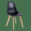 CASA NEW MATS Silla De Comedor Negro> Sillas De Comedor