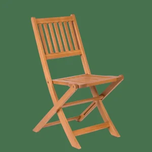 CASA NEW OREGON Silla Plegable Natural> Sillas De Bistro | Sillas De Jardín