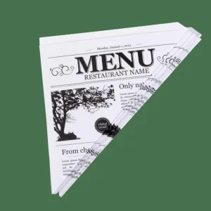 CASA NJAM Cucuruchos Juego De 10 Negro, Blanco> Aperitivo Y Tapas