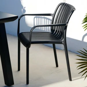 CASA NOMI Silla Negro> Sillas De Jardín