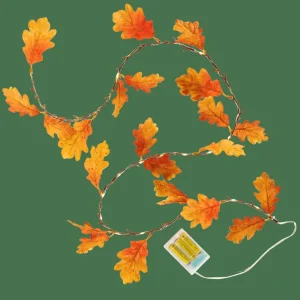 CASA OAK LEAF Guirnalda Marrón> Otoño | Guirnaldas De Luz