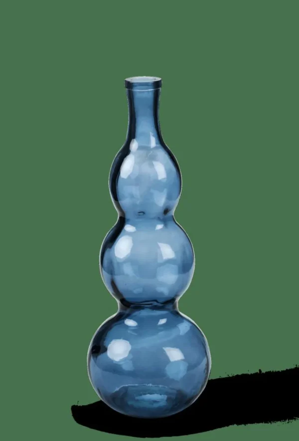 CASA ODON Florero Azul> Floreros