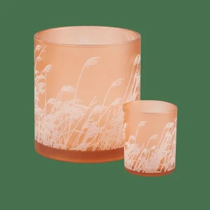 CASA PAMPAS Portavelas Naranja> Soprortes Para Velitas