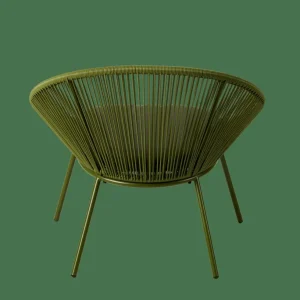 CASA PAPAYO Silla Lounge Con Cojín Verde> Sillas Lounge