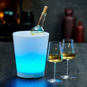 CASA PARTY Enfriador De Vino Con Led Amb Blanco> Enfriadores Vino