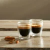 CASA PAUSA Vaso De Doble Pared Juego De 2 12,5 CL Transparente> Vasos Para Café | Vasos Para Té