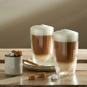 CASA PAUSA Vaso De Doble Pared Juego De 2 45 CL Transparente> Vasos Para Café | Vasos Para Té