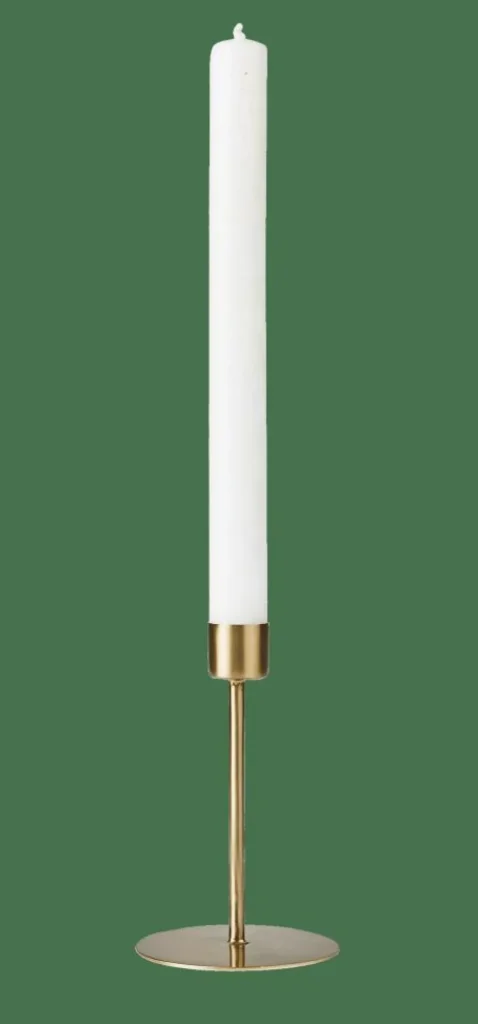 CASA PHANTOM Candelabro Oro Claro> Candelabros