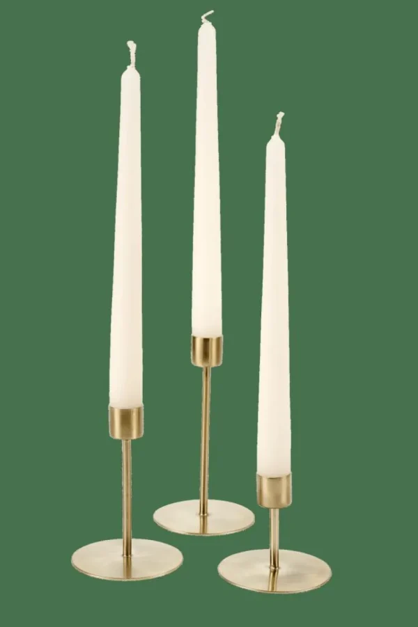 CASA PHANTOM Candelabro Oro Claro> Candelabros