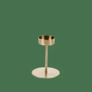 CASA PHANTOM Soporte Para Vela Pequeña Oro Claro> Soprortes Para Velitas