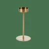 CASA PHANTOM Soporte Para Vela Pequeña Oro Claro> Soprortes Para Velitas