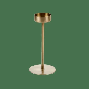 CASA PHANTOM Soporte Para Vela Pequeña Oro Claro> Soprortes Para Velitas