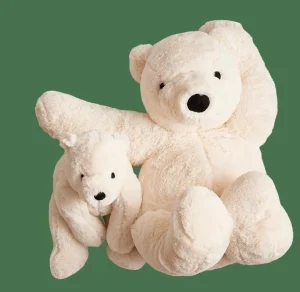 CASA POLA Oso Polar De Peluche Blanco> Kids