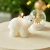 CASA POLA Vela Oso Polar Blanco> Velas