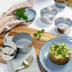 CASA PROLINE Moldes Para Emplatar Juego De 3 Plateado> Instrumentos De Cocina