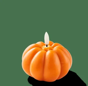 CASA PUMPI Vela De Led Naranja> Velas Led | Halloween