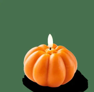 CASA PUMPI Vela De Led Naranja> Velas Led | Halloween