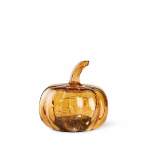 CASA PUMPKIN Led Portavelas Terracota> Soprortes Para Velitas | Halloween