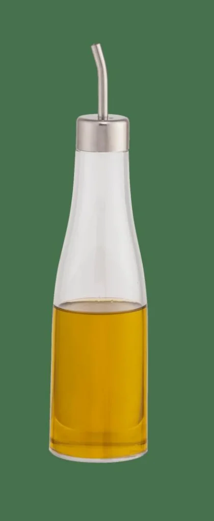 CASA PURE Aceitera Plateado, Transparente> Aceiteras