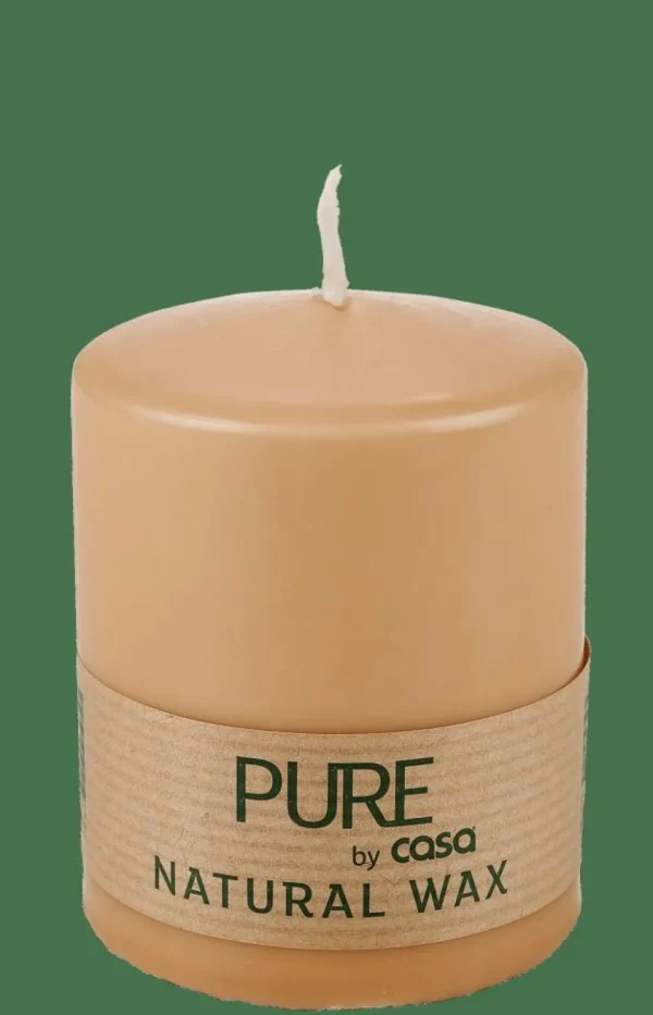 CASA PURE Vela Cilíndrica Beis> Velas
