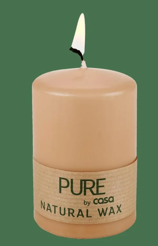 CASA PURE Vela Cilíndrica Beis> Velas