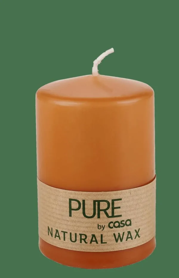 CASA PURE Vela Cilíndrica Caramelo> Velas