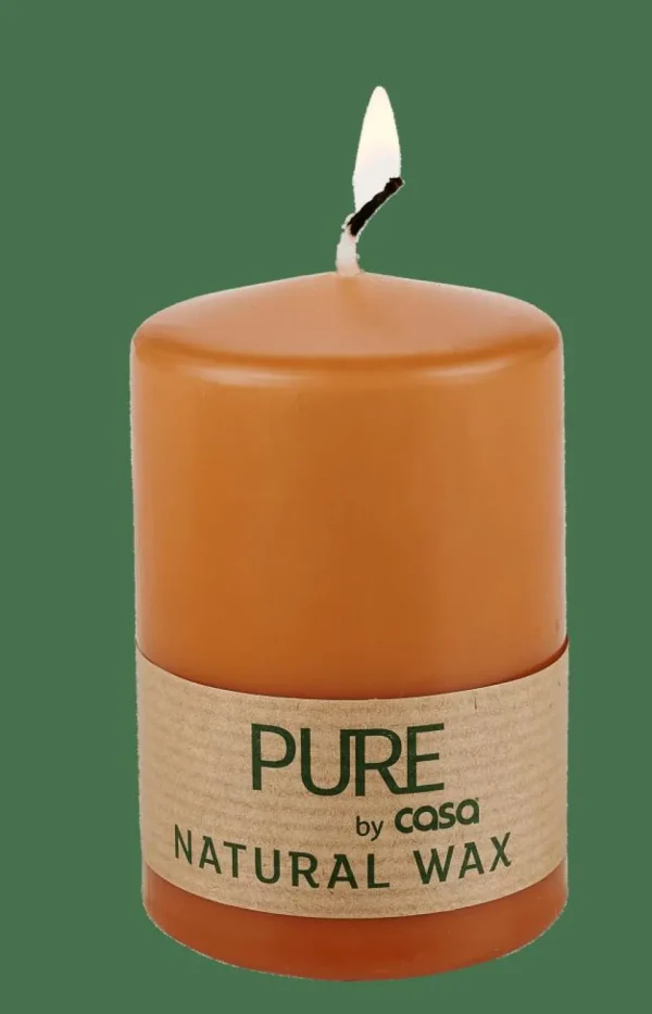 CASA PURE Vela Cilíndrica Caramelo> Velas