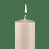 CASA PURE Vela Cilíndrica Gris> Velas