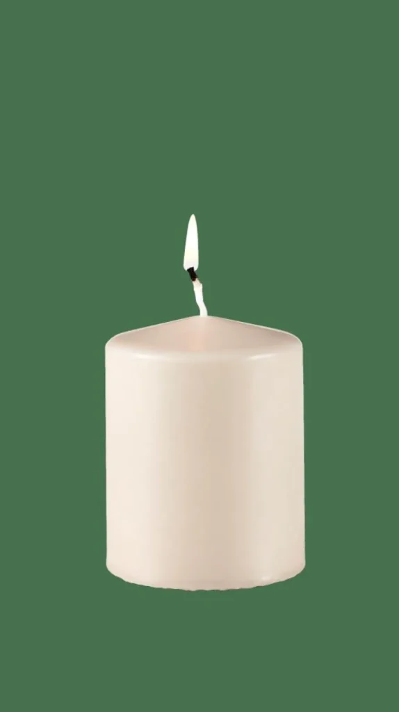 CASA PURE Vela Cilíndrica Marrón Claro> Velas