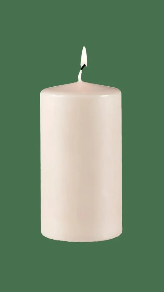 CASA PURE Vela Cilíndrica Marrón Claro> Velas