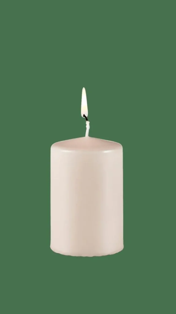 CASA PURE Vela Cilíndrica Marrón Claro> Velas