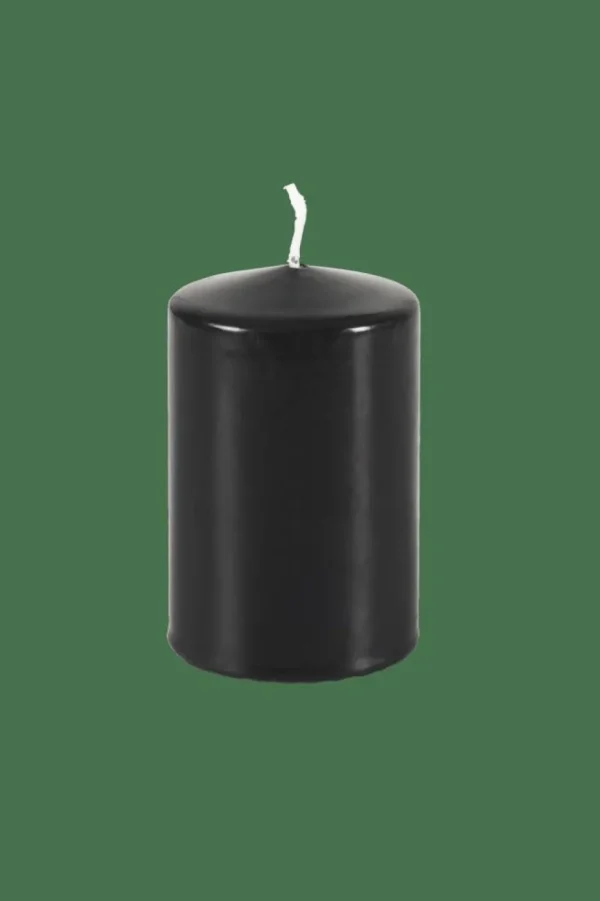 CASA PURE Vela Cilíndrica Negro> Velas