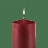 CASA PURE Vela Cilíndrica Rojo Oscuro> Velas