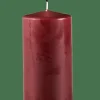 CASA PURE Vela Cilíndrica Rojo Oscuro> Velas