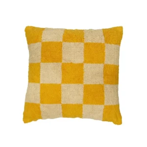 CASA QUADRADO Cojín Amarillo> Cojines