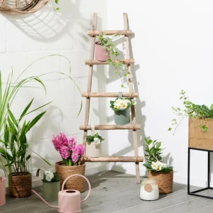 CASA RECYCLE Escalera Natural> Kids | Colgadores Para Plantas