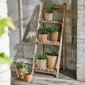 CASA RECYCLE Soporte Para Plantas Natural> Soportes Para Plantas